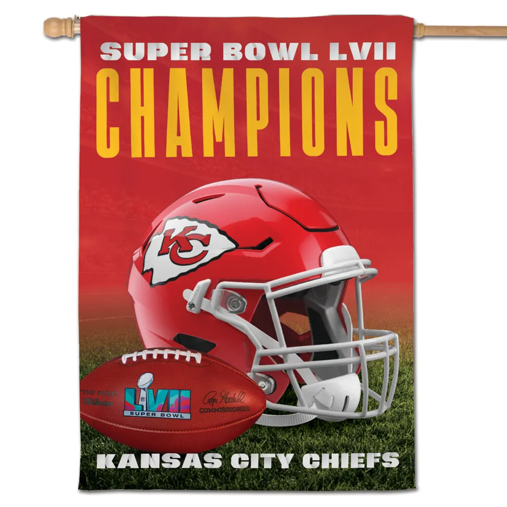 WinCraft Kansas City Chiefs Super Bowl LVII Champions 8'' x 8'' Perfect Cut  Decal