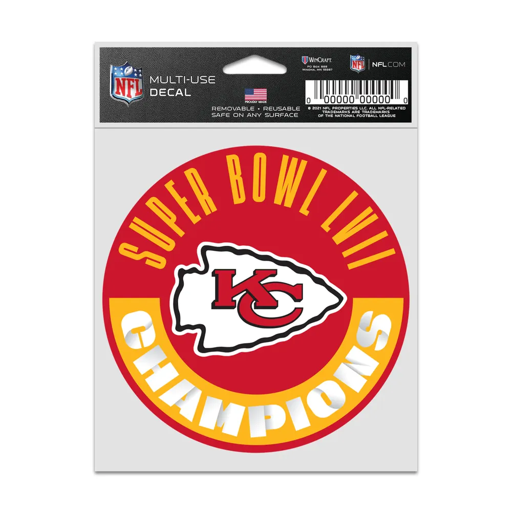 Lids Kansas City Chiefs WinCraft Super Bowl LVII Champions 3.5'' x 5'' Fan  Decal