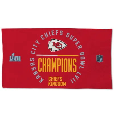 Kansas City Chiefs WinCraft Super Bowl LVII Champions Locker Room 22'' x 42'' Two-Sided Towel