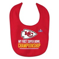 WinCraft Kansas City Chiefs Super Bowl LVIII Champions All Pro Bavoir bébé