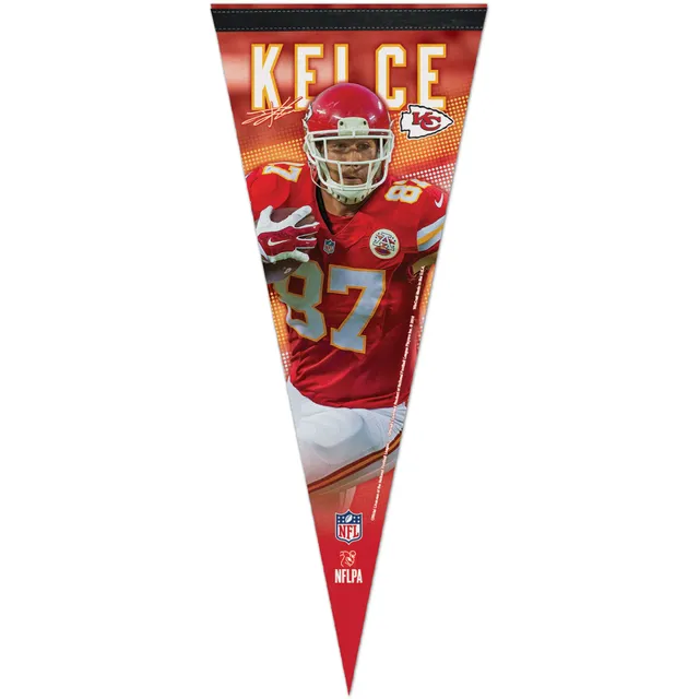 Patrick Mahomes and Travis Kelce Kansas City Chiefs Unsigned 2020 AFC  Championship Celebration Photograph