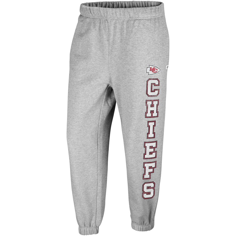 Pantalon de survêtement '47 gris Kansas City Chiefs Double Pro Harper Jogger pour femmes