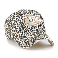 Women's '47 Natural Kansas City Chiefs Lisa Clean Up Adjustable Hat