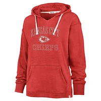 Sweat à capuche rouge Clarity Kennedy pour femme '47 Kansas City Chiefs