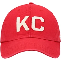Casquette réglable '47 pour femme Kansas City Chiefs Finley Clean Up rouge