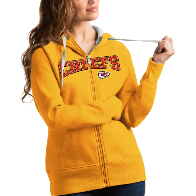 Lids Kansas City Chiefs Antigua Victory Pullover Hoodie