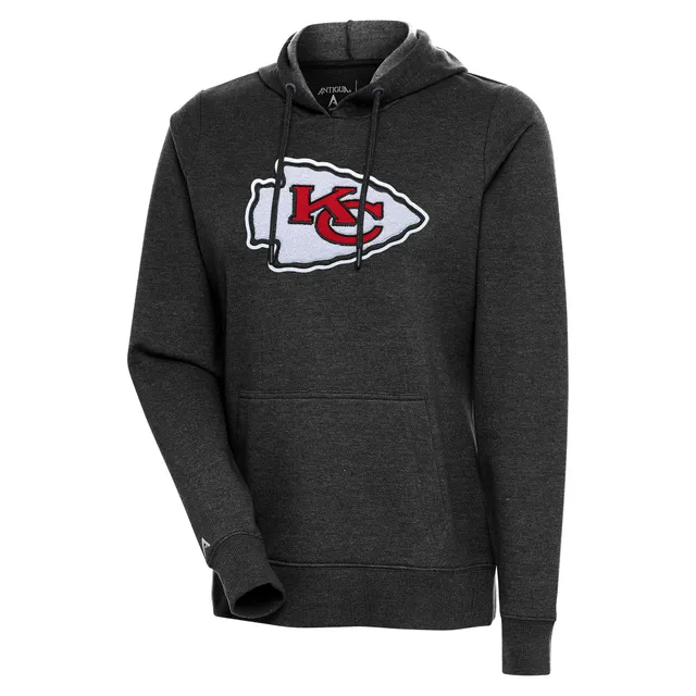 Kansas City Chiefs New Era Women's Throwback Colorblock Full-Zip Hoodie -  Red/Black