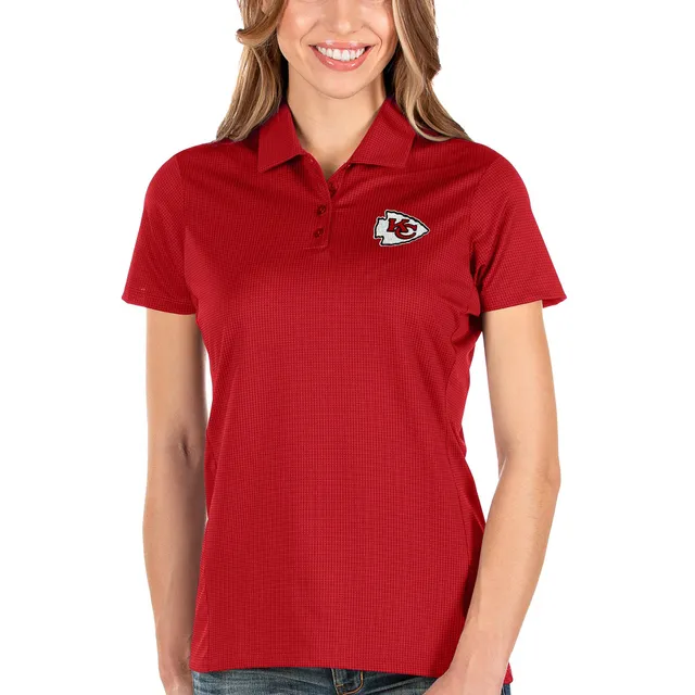 Lids Kansas City Chiefs Cutter & Buck Women's Helmet Logo DryTec Advantage  Tri-Blend Pique Womens Polo - White