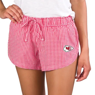 Kansas City Chiefs Concepts Sport Women's Tradition Woven Shorts - Red