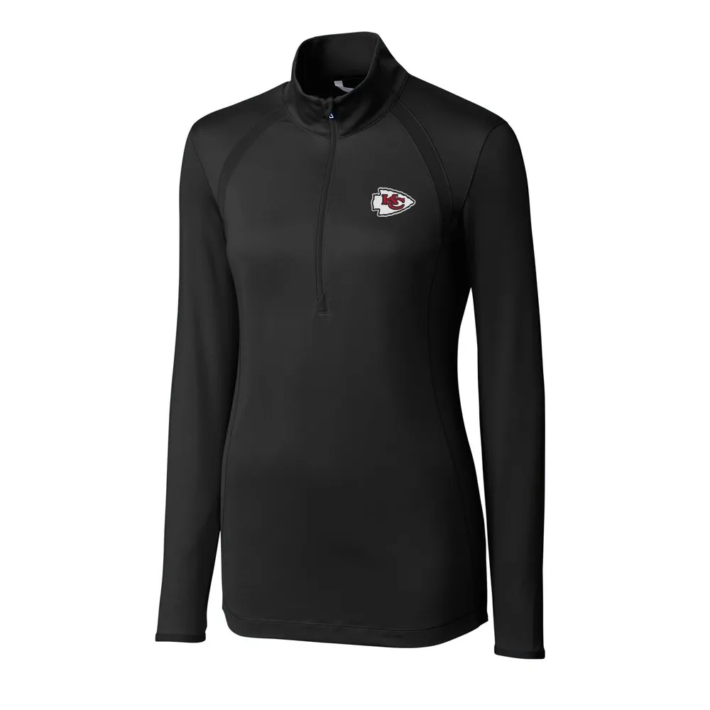 Antigua Women's Kansas City Chiefs Fortune Black Pullover Jacket