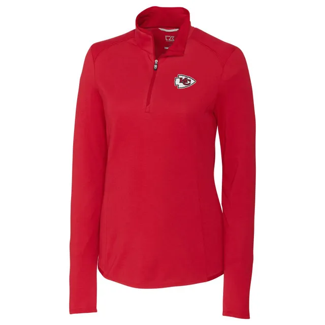 Lids Kansas City Chiefs Antigua Women's Liberty Quarter-Zip Pullover Jacket