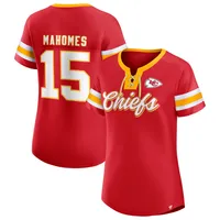 Men's Kansas City Chiefs Patrick Mahomes Nike Yellow Name Number T-Shirt