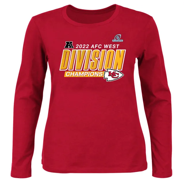 Men's Nike Red Kansas City Chiefs 2022 AFC West Division Champions