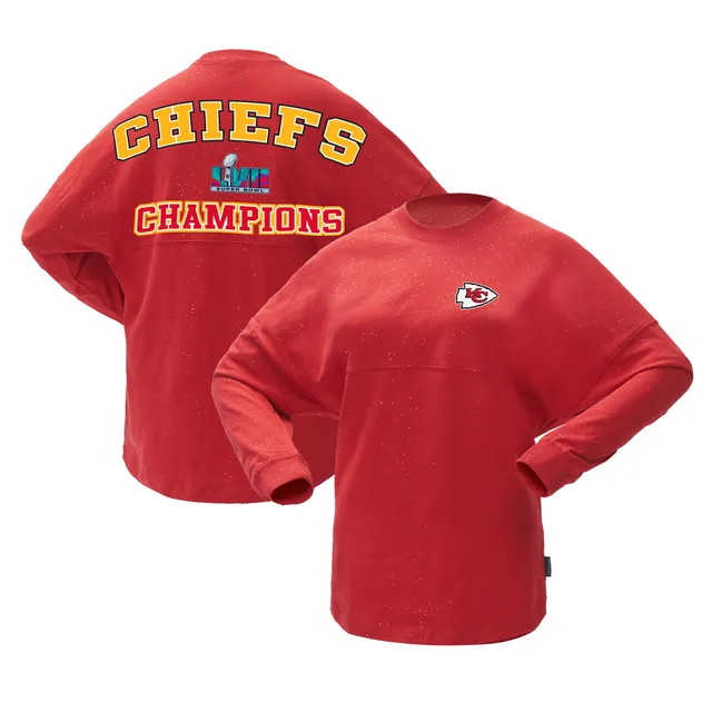 Lids Kansas City Chiefs Fanatics Branded Women's Super Bowl LVII Champions  Ombre Long Sleeve T-Shirt - Red