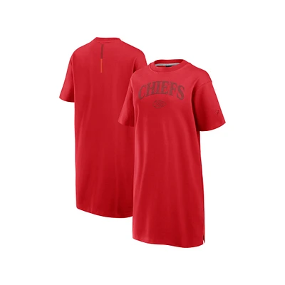 Robe rouge Fanatics pour femme Kansas City Chiefs Elements Go Tri-Blend