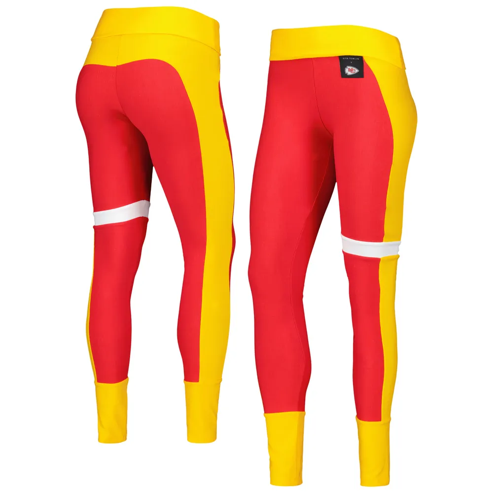 Red Orange Tie Dye Women Leggings Side Pockets, Printed Yoga Pants Gra –  Starcove Fashion