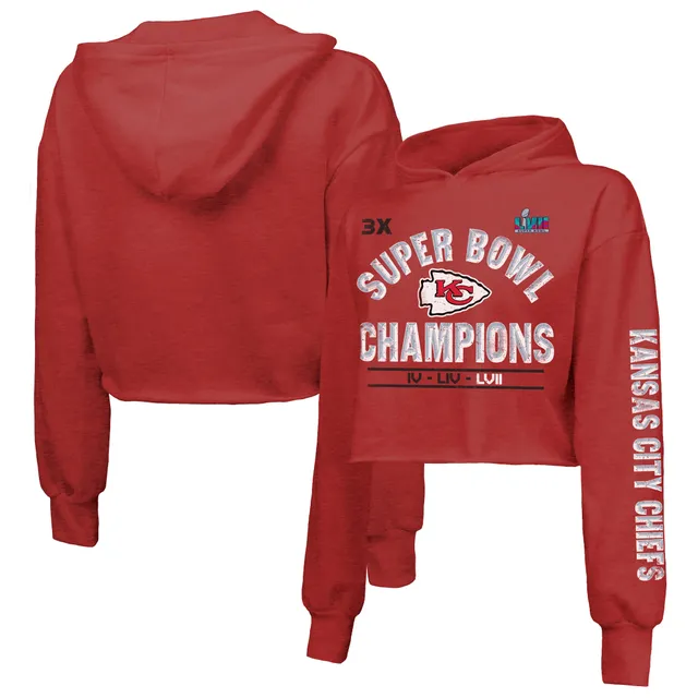 Men's Fanatics Branded Red Kansas City Chiefs Extra Point Pullover Hoodie Size: Medium