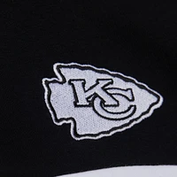 Women's Mitchell & Ness Black Kansas City Chiefs Quarter-Zip Jacket