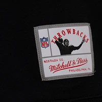 Women's Mitchell & Ness Black Kansas City Chiefs Quarter-Zip Jacket