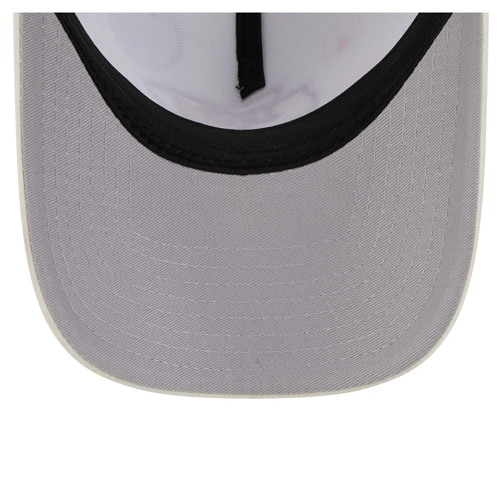 Women's New Era Cream Kansas City Chiefs All Love 9FORTY Adjustable Trucker Hat