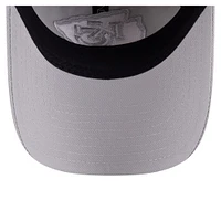 Women's New Era Gray Kansas City Chiefs Color Pack 9TWENTY Adjustable Hat
