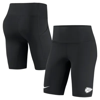 Kansas City Chiefs Nike Women's Biker Shorts - Black