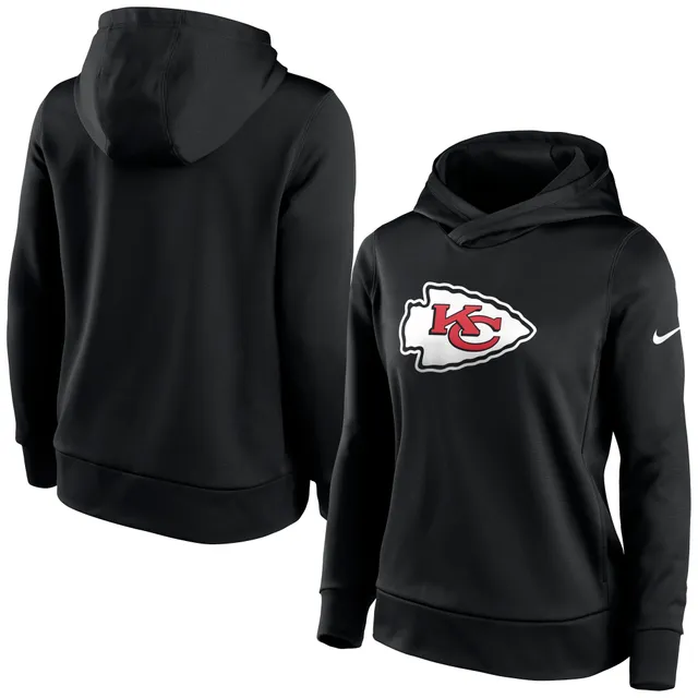 Nike Black Kansas City Chiefs Fan Gear Wordmark Performance Pullover Hoodie