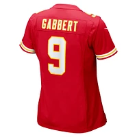 Maillot de match Nike Blaine Gabbert pour femme, rouge, des Chiefs Kansas City