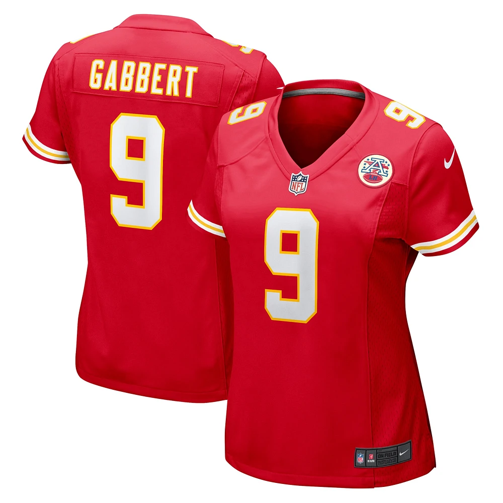 Women's Nike Blaine Gabbert Red Kansas City Chiefs Game Jersey