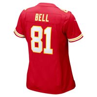 Women's Nike Blake Bell Red Kansas City Chiefs Game Player Jersey