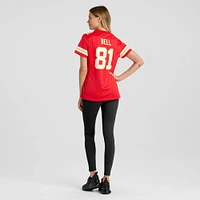 Maillot de joueur match Nike Blake Bell des Chiefs Kansas City pour femme, rouge