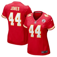 Maillot de match Nike Cam Jones rouge Kansas City Chiefs pour femme