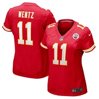 Maillot de match Nike Carson Wentz rouge Kansas City Chiefs pour femme