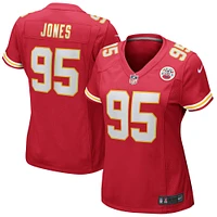 Maillot de match Nike Chris Jones des Chiefs Kansas City pour femme, rouge