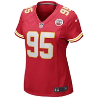 Maillot de match Nike Chris Jones des Chiefs Kansas City pour femme, rouge