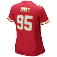 Maillot de match Nike Chris Jones des Chiefs Kansas City pour femme, rouge