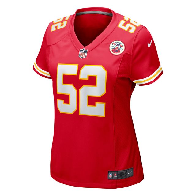 Maillot de match Nike Creed Humphrey des Chiefs Kansas City pour femme, rouge