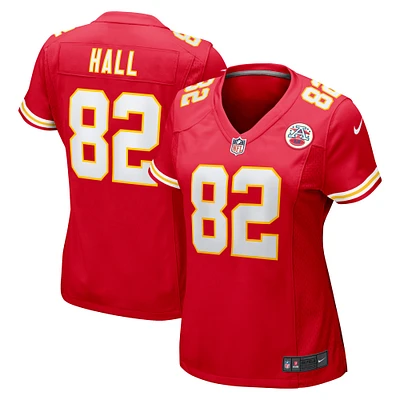 Maillot de match joueur retraité Nike Dante Hall pour femme, rouge des Kansas City Chiefs