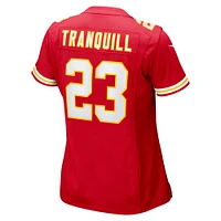 Women's Nike Drue Tranquill Red Kansas City Chiefs Game Player Jersey