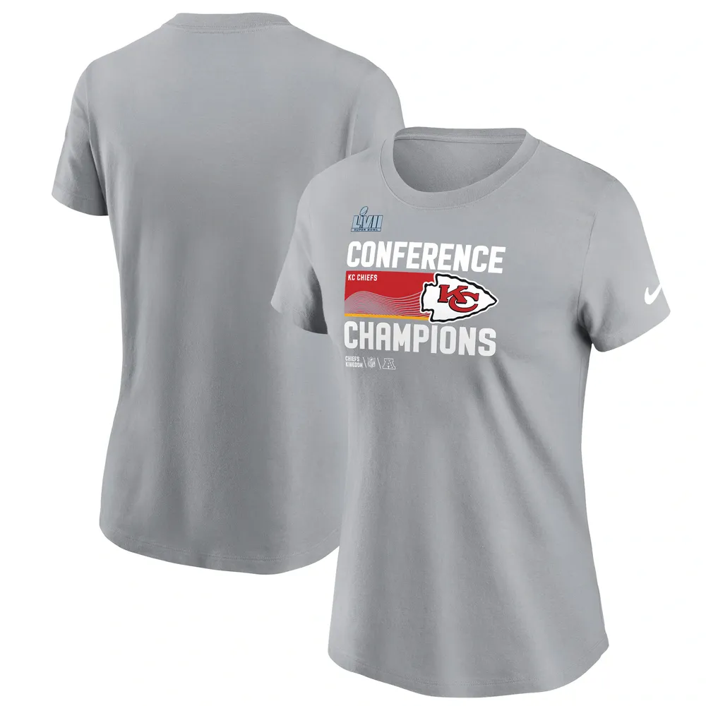 Lids Kansas City Chiefs Nike Women's 2022 AFC Champions Locker Room Trophy  Collection T-Shirt - Gray