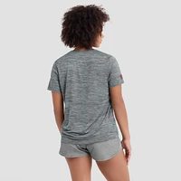 Women's Nike Gray Kansas City Chiefs Sideline Velocity Performance T-Shirt