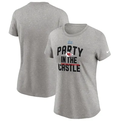 Kansas City Chiefs Nike Women's Super Bowl LVII Champions Parade T-Shirt - Gray