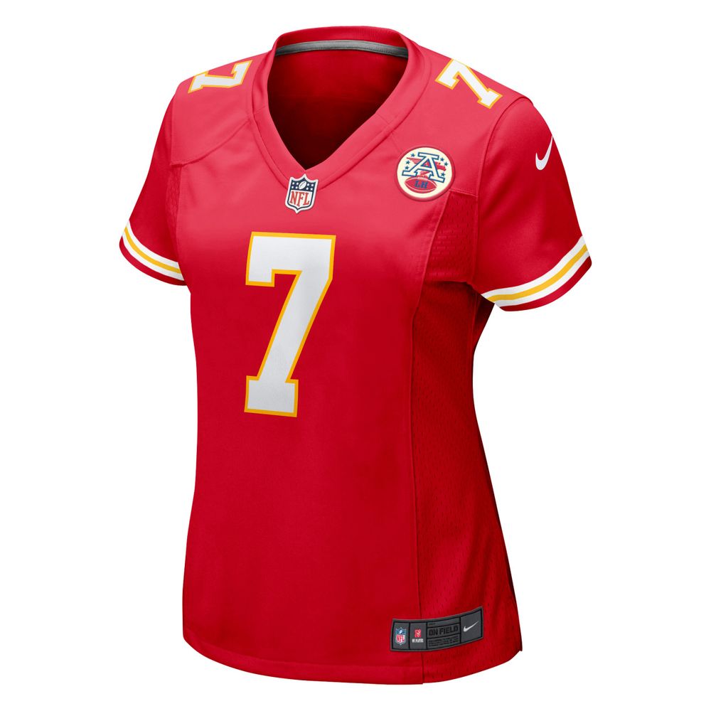 Women's Nike Harrison Butker Red Kansas City Chiefs Game Jersey