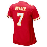 Women's Nike Harrison Butker Red Kansas City Chiefs Game Jersey