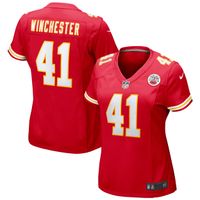 Women's Nike James Winchester Red Kansas City Chiefs Game Jersey