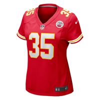 Women's Nike Jaylen Watson Red Kansas City Chiefs Game Player Jersey