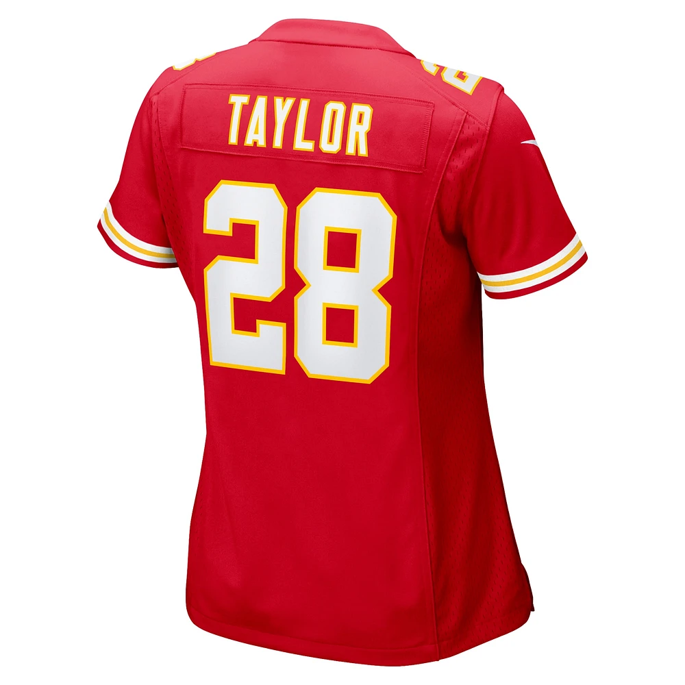 Maillot de match l'équipe Nike Keith Taylor des Chiefs Kansas City pour femme, rouge