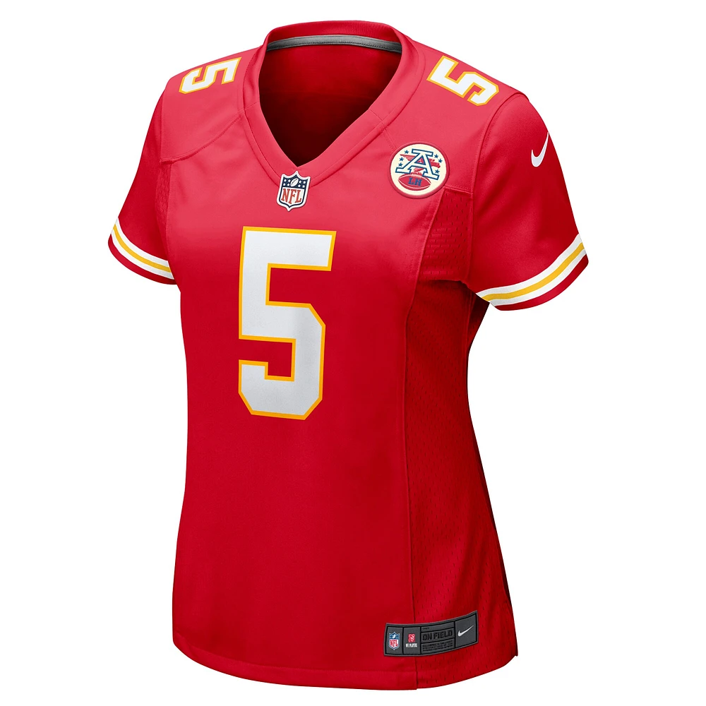 Maillot de match Nike Marquise Brown Red Kansas City Chiefs pour femme