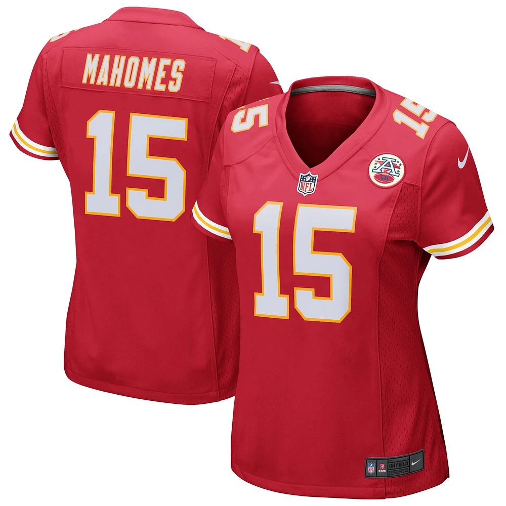 Maillot de match des Chiefs Kansas City Nike Patrick Mahomes pour femme rouge