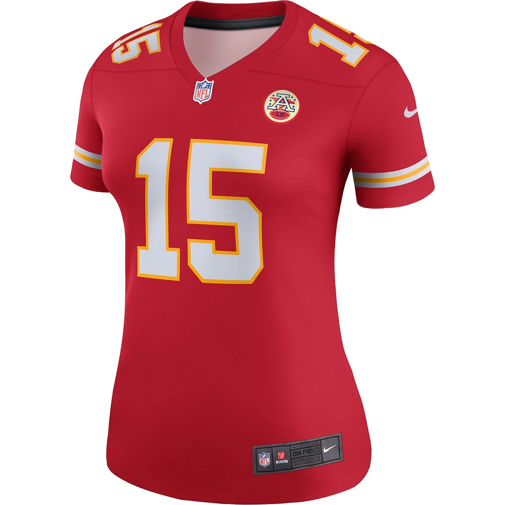 Women's Nike Patrick Mahomes  Red Kansas City Chiefs Legend Player Performance Top